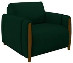 Kit 2 Poltronas Decorativas para Sala de Estar 98cm Amaranto Z32 Velud