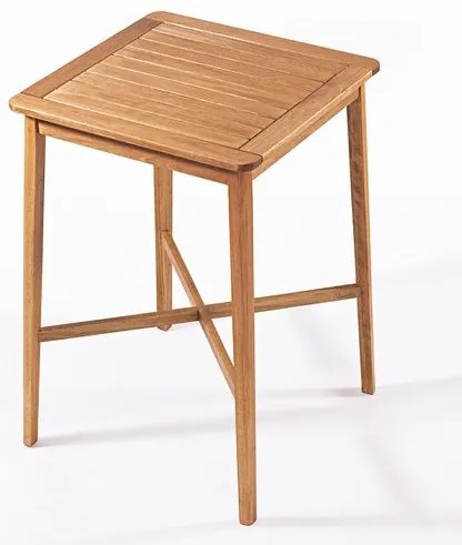 Mesa Bistro Trama Quadrada Stain Jatoba 100cm - 67232 Sun House