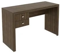 Mesa para Escritório 02 Gavetas ME4123 Nogal - Tecno Mobili