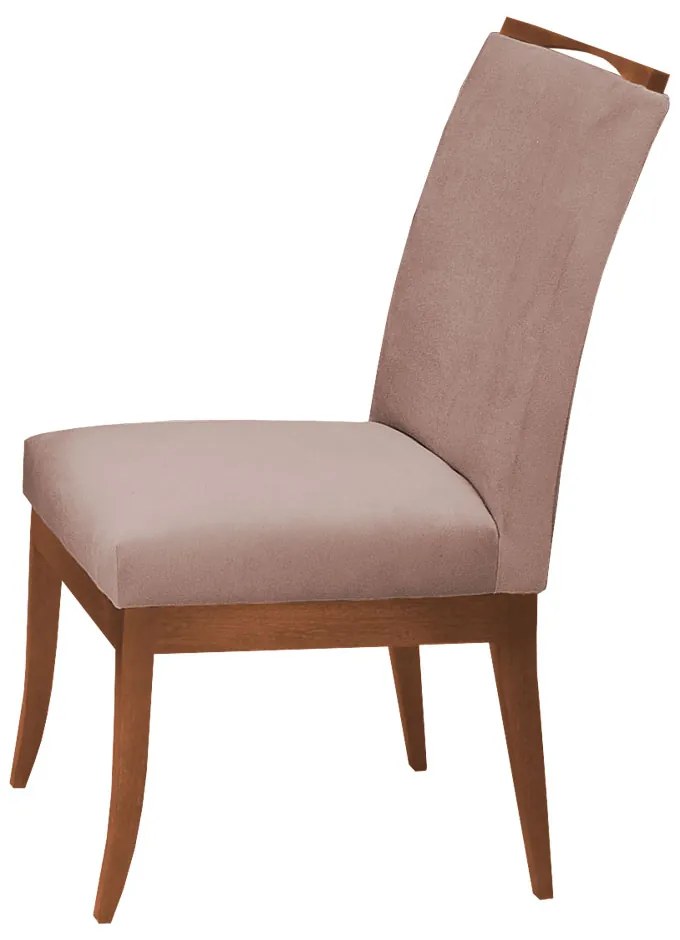 Conjunto 8 Cadeiras Sala de Jantar Lana Veludo Crepe