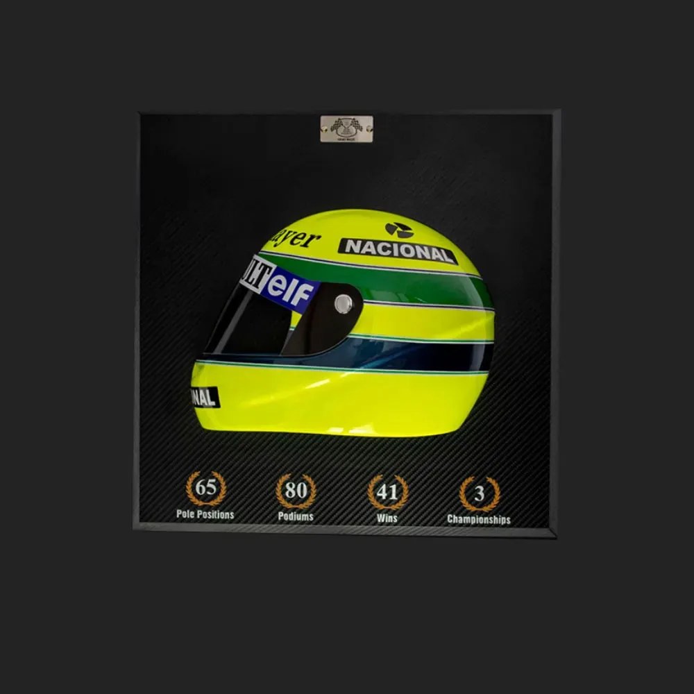 Quadro 3D Decorativo Helmet Capacete F1 50x50 Snn 1985 G53 - Gran Belo
