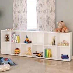 Estante Multifuncional Caracol 12 Nichos Branco  - Politorno