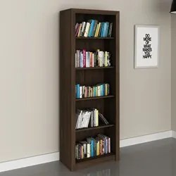 Estante Livreiro Multiuso 4 Prateleiras ME4104 Rústico - Tecno Mobili