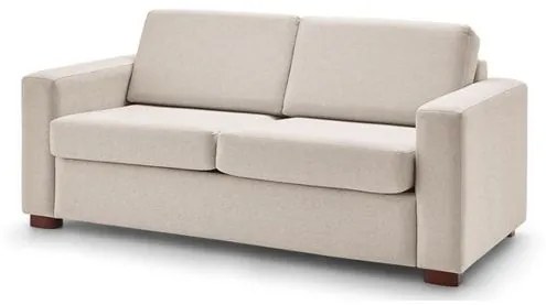 Sofá Cama Amsu Linho Cinza Pés Imbuia 185cm - 62449 Sun House