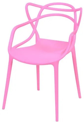 Cadeira Master Allegra Polipropileno Rosa - 43089 Sun House