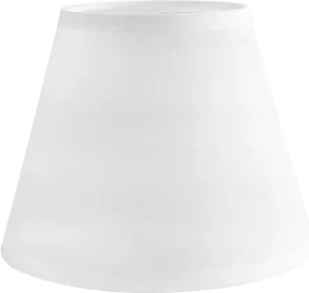 Mini Cupula Conica Tecido Branco 14Cm