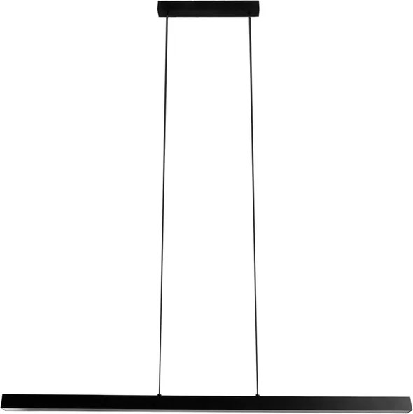 Pendente Led Alum&amp;amp;#xED;nio 24w 3000k Fit25 Row - PRETO