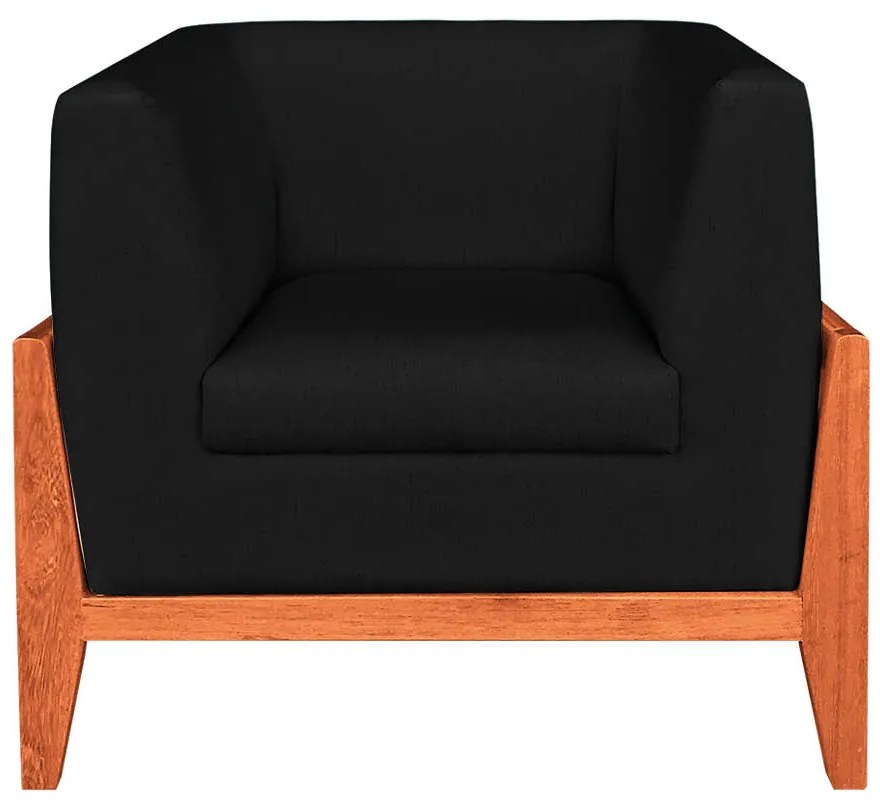 KIT 02 POLTRONAS LUCY LINHO PRETO A79 BA