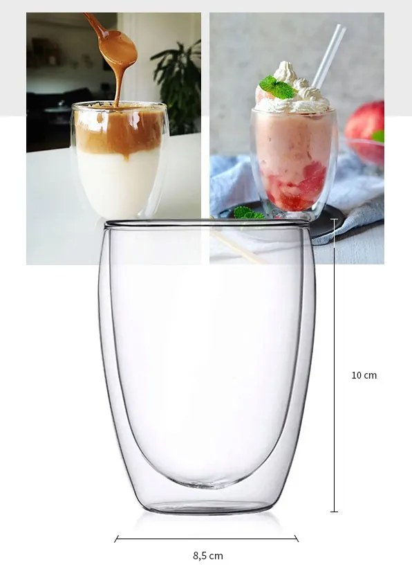 Copo parede dupla 350ml