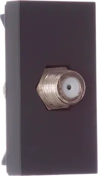 M&amp;#xF3;dulo Tomada Para Antena De Tv Grafite Orion