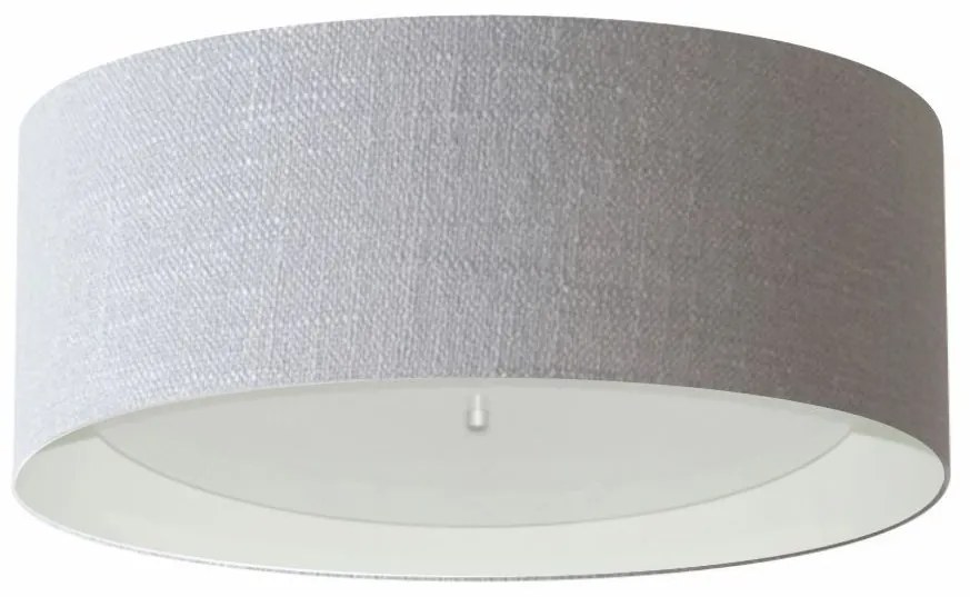 Plafon Para Banheiro Cilíndrico SB-3008 Cúpula Cor Cinza Branco