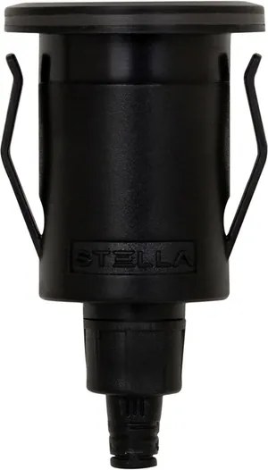 Embutido De Solo Led Preto 1w Ip67 360&amp;#xB0; 3000k Way