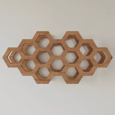 Garrafeiro Colmeia Madeirado Woodyou