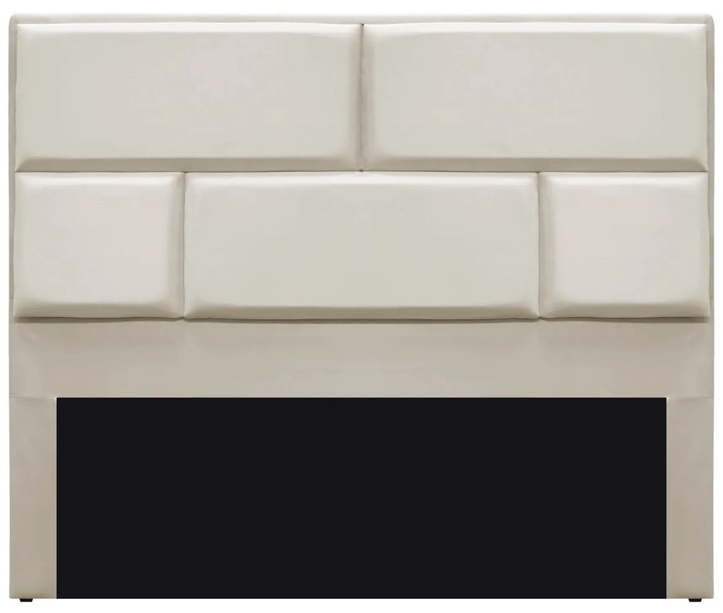 Cabeceira Casal Brick P02 140 cm para cama Box Linho - ADJ Decor