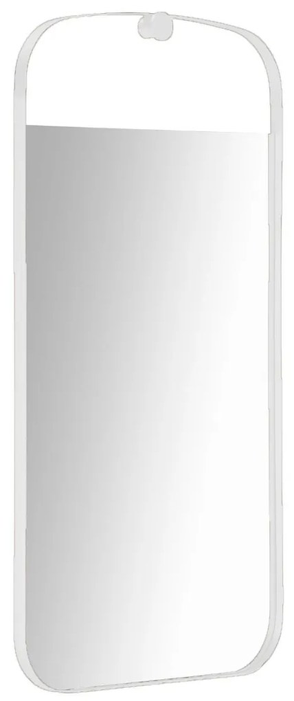 Espelho Leclair Pino Design Retangular Moldura Aço Carbono Pintura Epóxi