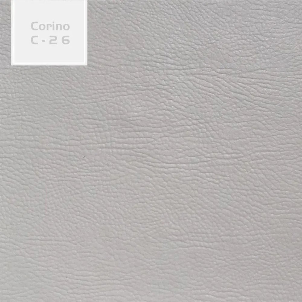Puff Cleo 105cm Trêsse PU Sintético Bege Claro G15 - Gran Belo