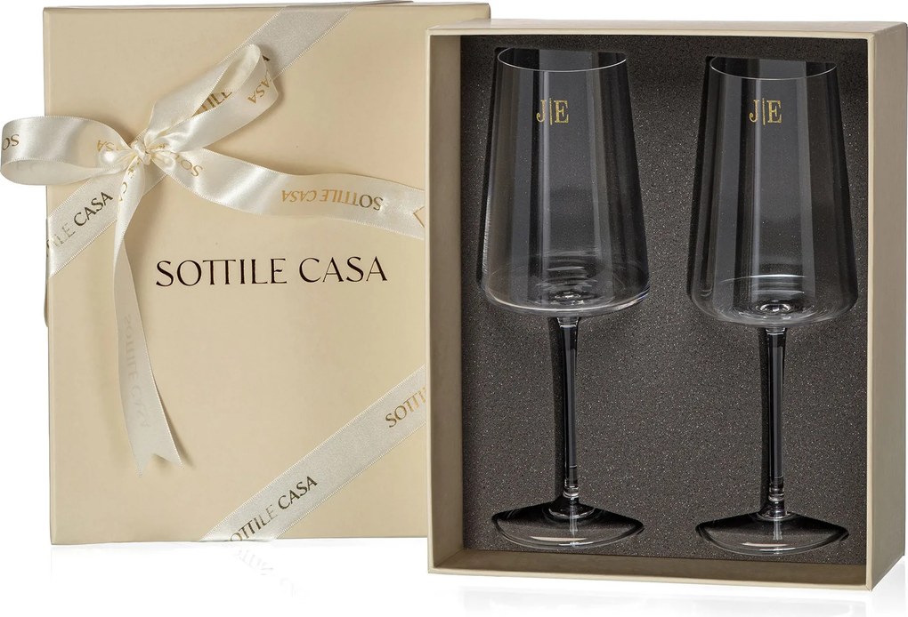 Conjunto 2 Taças de Cristal Amaitê P/ Vinho Tinto 500ml c/ Caixa de Presente -