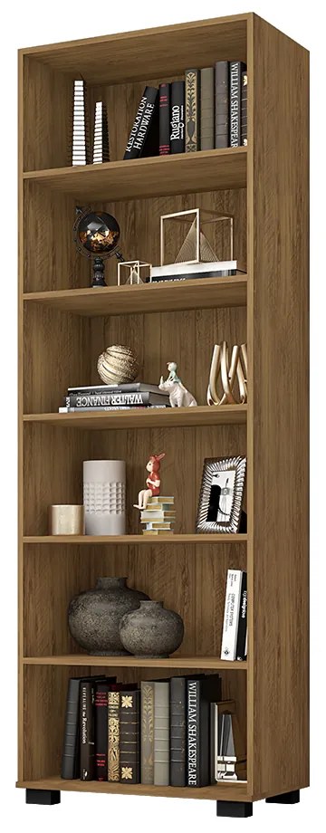 Livreiro Office Allan 02 Portas Grandes L01 Freijó - ADJ DECOR