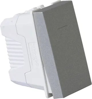 M&amp;#xF3;dulo Interruptor Simples Termopl&amp;#xE1;stico Alum&amp;#xED;nio Orion