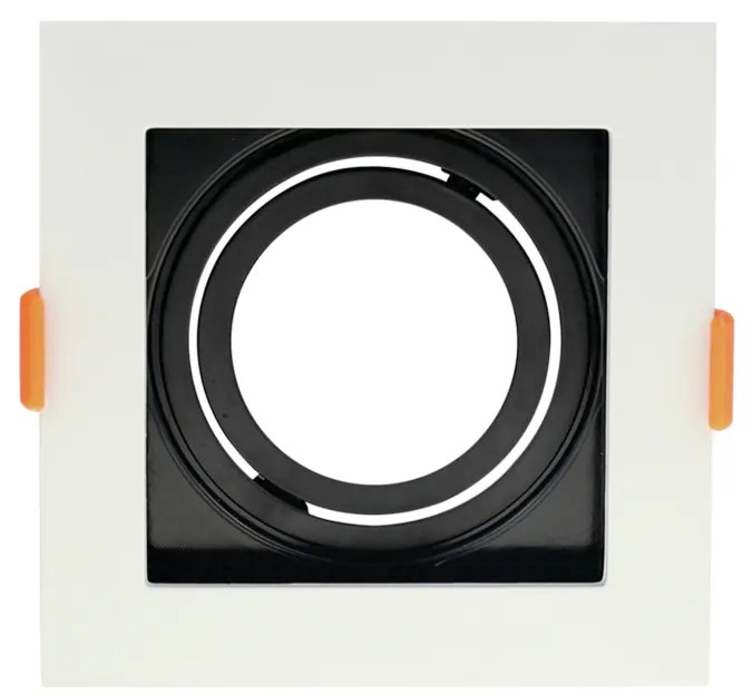 Spot De Embutir Conecta Quadrado Recuado 1Xgu10 Mr16 10,2X10,2X4,1Cm A...