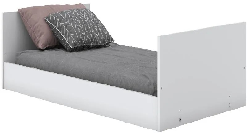Berço Mini Cama Infantil 3 em 1 Alegria Henn Branco