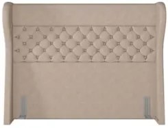 Cabeceira Cama Box Casal 140cm Trinidad Z37 Linho Areia - Mpozenato