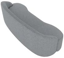 Sofá 5 Lugares para Sala de Estar Living 280cm Theo D06 Linho Cinza Cl