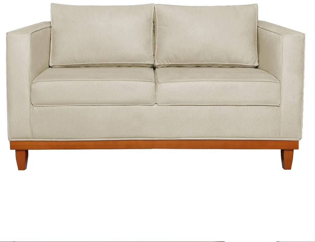 Sofá 3 Lugares Europa 180 cm Estilo Conforto e Elegância Suede - ADJ Decor