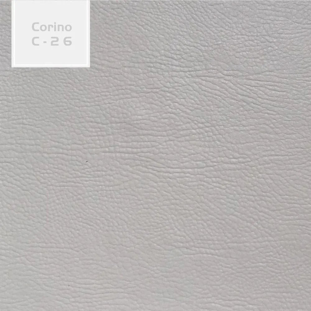 Poltrona Decorativa Sacha PU Sintético Bege Claro G15 - Gran Belo