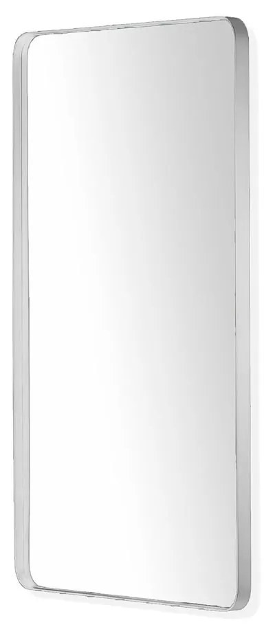 Espelho Leclair Design Retangular Moldura Aço Carbono Pintura Epóxi