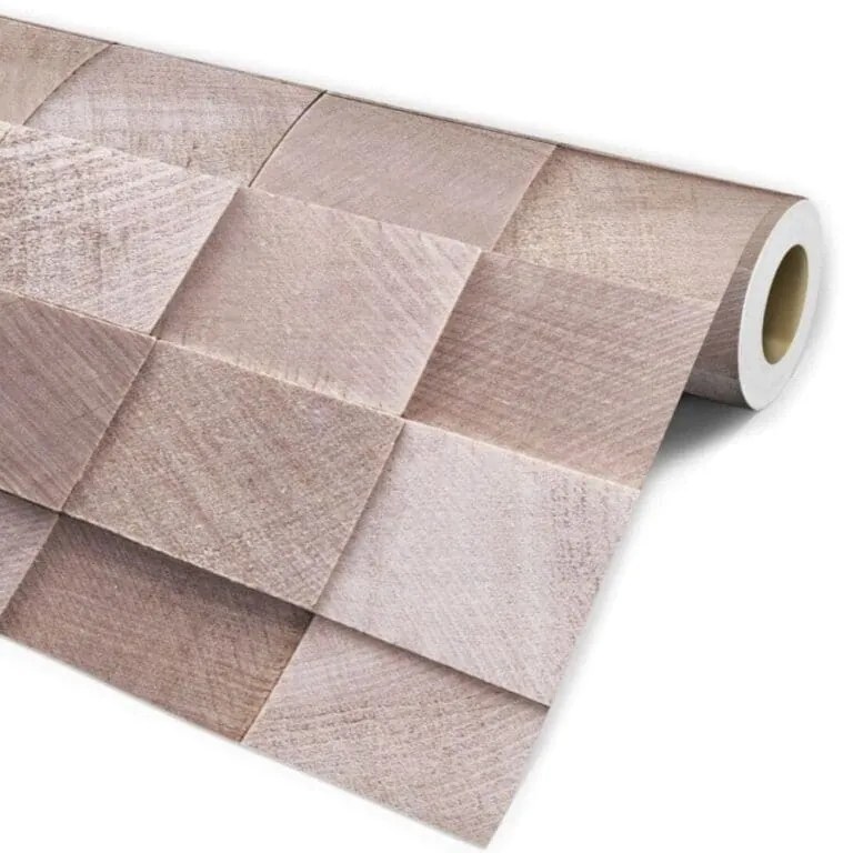 Papel De Parede Tocos 3D