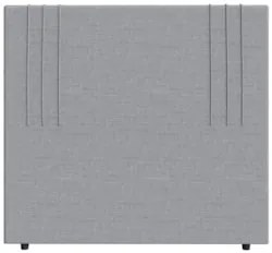 Cabeceira Cama Box Queen 160cm Estofada Rama Serrano Cinza Z04 - Mpoze