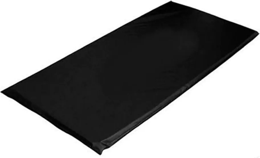 Colchonete Orthovida 90X60X3Cm Revestimento Impermeável (Preto)