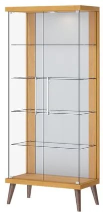 Cristaleira Opus Nature Portas de Vidro 179cm - 73412 Sun House