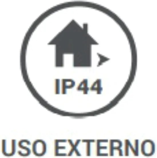 Arandela Aquila 40X15X5Cm Led 8W 3000K Ip44 Branco | Opus Hm 82765