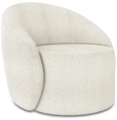 Sofá 3 Lugares 180cm Wendi e Poltrona Steve Boucle Off White I01  - Mp