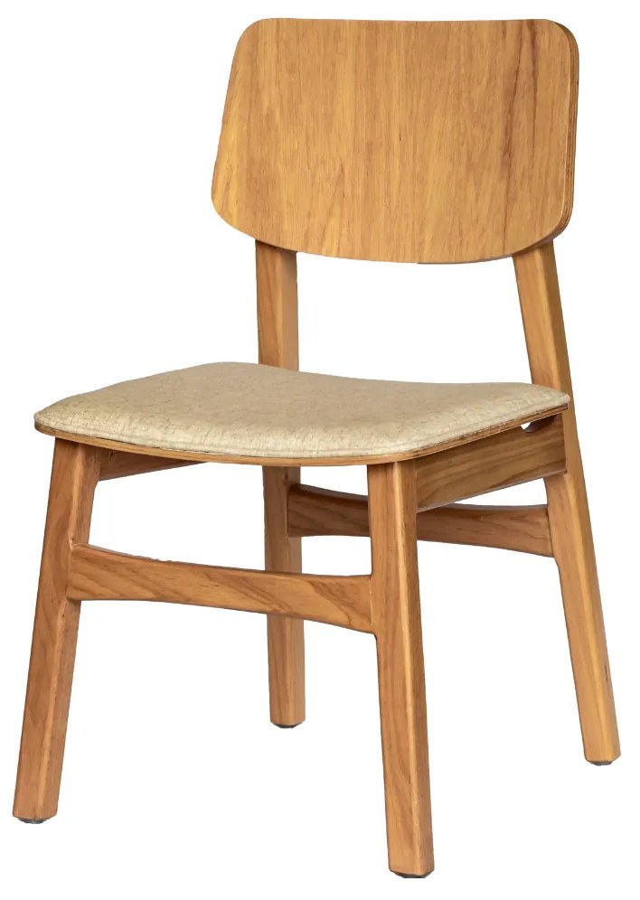 Cadeira Praça - Verniz Natural