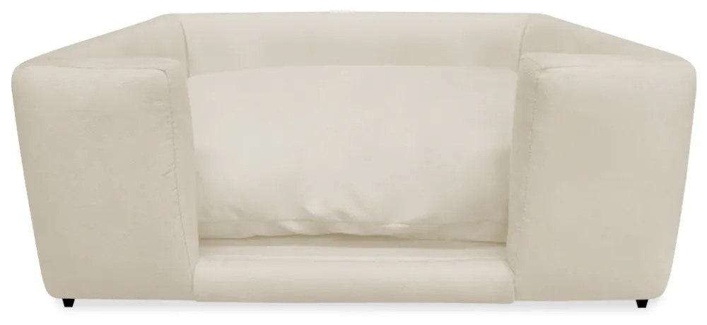 Caminha Cão Cama Pet Lili P/ Cães e Gatos Almofada Lavável Suede Cores - Bege