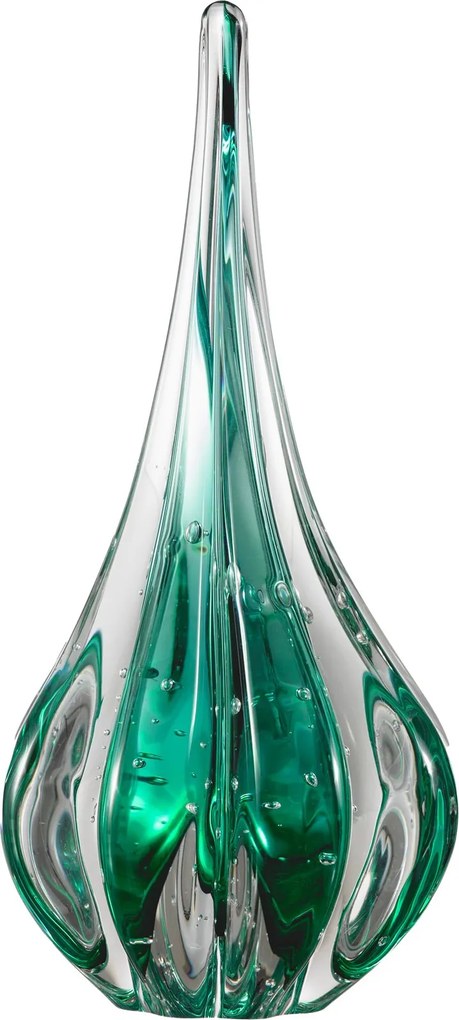 Gota Murano Fênix P - Verde Folha  Verde Folha