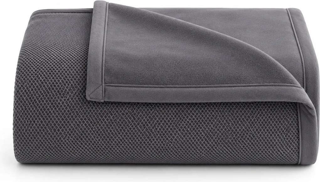 Cobertor Kacyumara Blanket Duet Chumbo - Casal  Casal