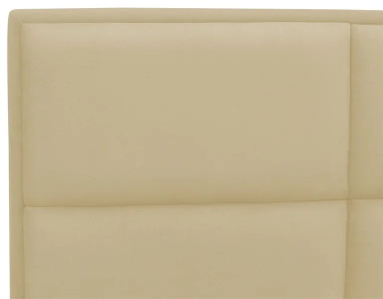 Cabeceira Painel Cama Box Solteiro 100cm Nina Suede Bege - Sheep Estofados - Bege