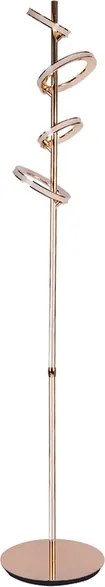 Luminaria De Piso Led Metal Dourado 21W 3000K Balance