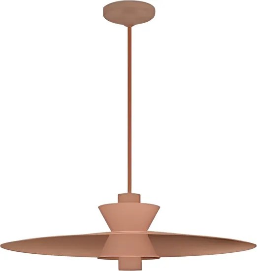 Pendente Led Alum&amp;amp;#xED;nio 5w 2700k &amp;amp;#xD8;30cm Colibri - ROSÉ