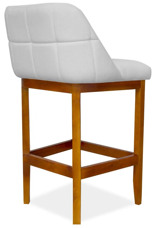 Banqueta Decorativa Talyta Linho Cinza