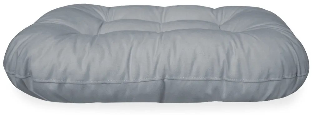 Cama Pet Nunu para Cães e Gatos Suede Cinza