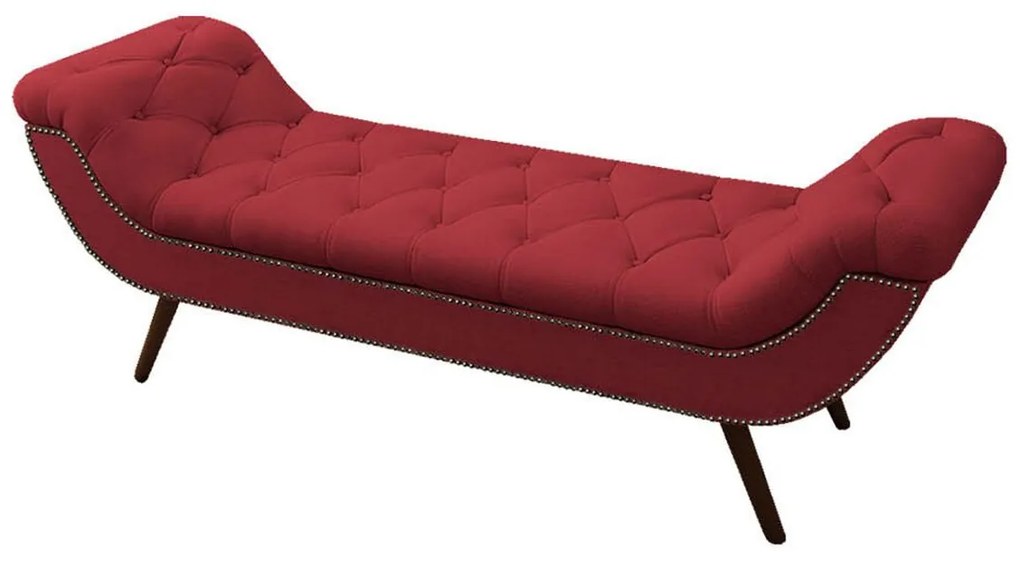 Recamier Divã Odessa P04 195 cm Suede - ADJ Decor