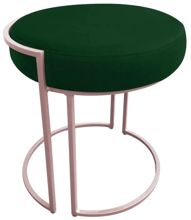KIT 02 PUFF LOVE SUEDE BASE ROSE DROSSI - Verde