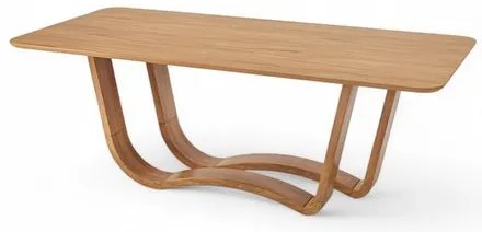 Mesa Jantar Salina Retangular Cor Champagne 180cm - 76797 Sun House