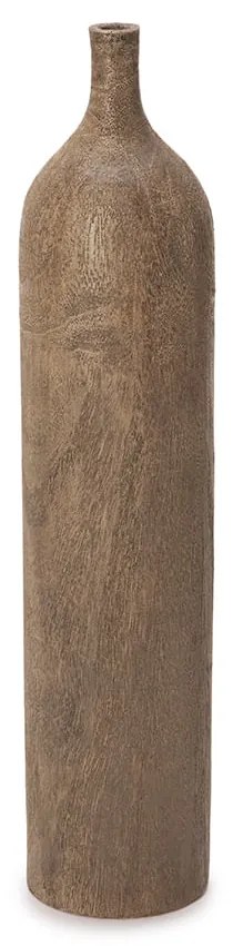 Vaso em Poliresina Marrom - 39x9cm