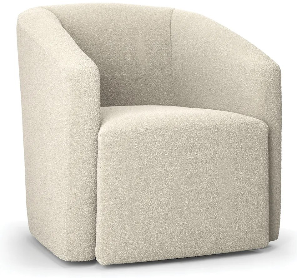 Poltrona Decorativa Orgânica Stella Max Bouclê D03 - D'Rossi - Azul